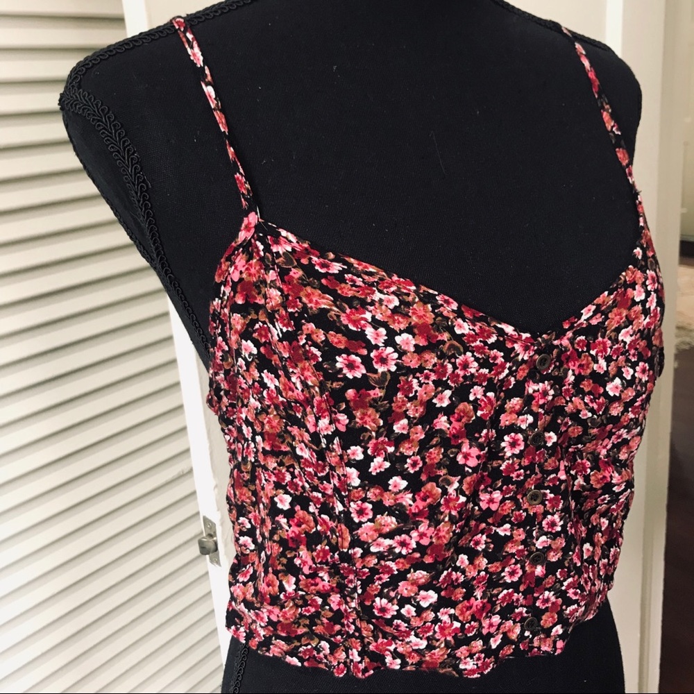Floral Crop Top
